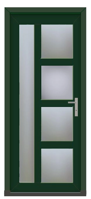 kunststof groene voordeur